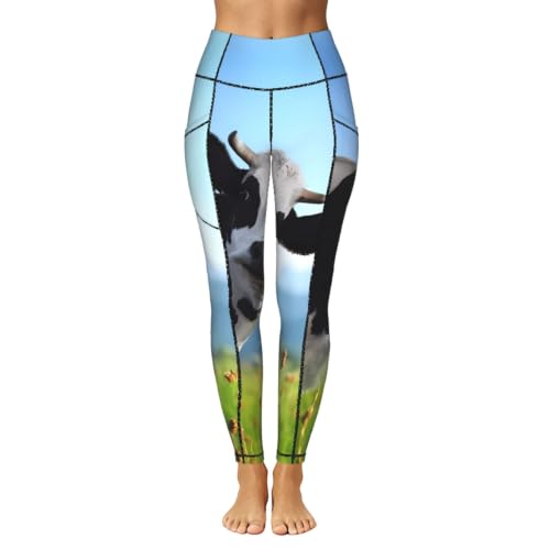 Pantalones de yoga con bolsillo de cintura alta elásticos y suaves para entrenamiento de mujer 2