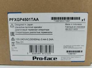 新品未開封 Pro-face PFXGP4501TAA PFXGP4501TAA タッチパネル GP4000シリーズ(スタンダード) 1台 Pro