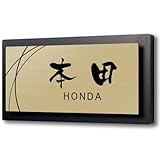 【横16.6×縦8.6cm】【黒台付】表札 アクリル 横長方形 コンパクト 簡単取付【両面テープ or マグネット】 戸建 マンション プレート 玄関 門柱 看板 おしゃれ シンプル 会社 屋外 新築