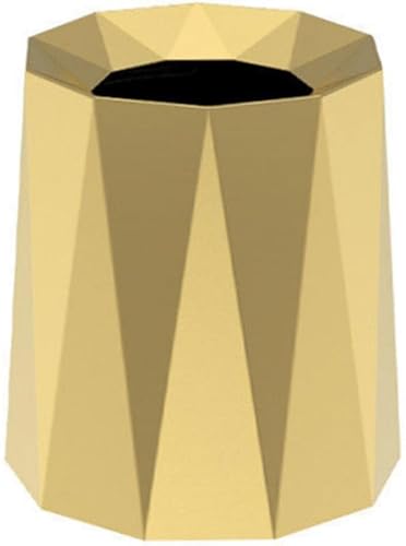 AOBOPO北欧風おしゃれシンプル丸型ゴミ箱 12L 大容量大口径蓋なしダストボックス キッチン・寝室・オフィス用ごみばこゴミ入れ