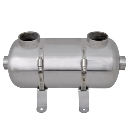 Vetnasa Intercambiador de Calor para Piscina, 355 x 134 mm, 40 kW