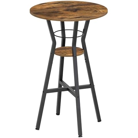 YATINEY 2-Tier Bar Table BT03BR Cover