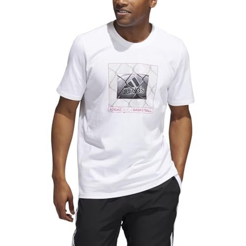 T-shirt adidas blanc pour homme parfait pour le style urbain et décontracté