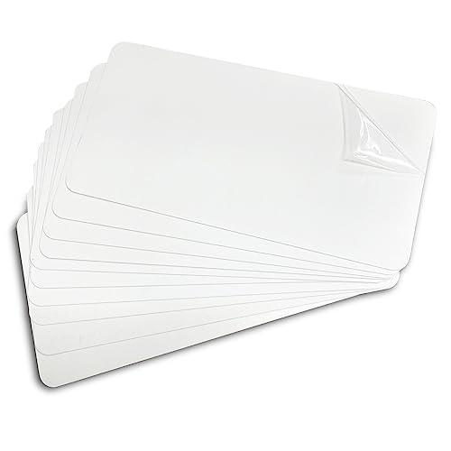 Lesencen Sublimation Blanks Aluminum Metal Signs 6X12X0.018 inch Pure...