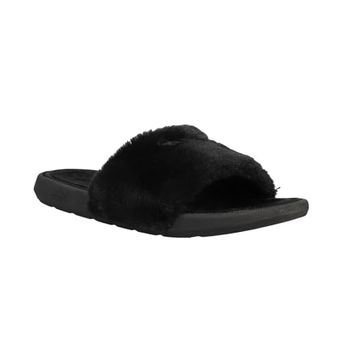 PUMA Kids Girls Cool Cat Fluffy Bx Slide Casual Sandals Casual - Black - Size 7 M2