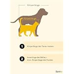 Hundebett mit Wendekissen und Rutschfester Unterseite, Robustes Heimtierkissen mit tiefem Einstieg für Hunde und Katzen jeden Alters, 50x37 cm, kuscheliges Hundekissen, schwarz/grau – Bild 5