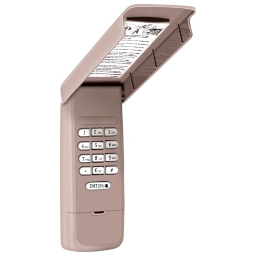 ASONPAO 877Max Universal Chamberlain LiftMaster Garage Door Opener Keypad