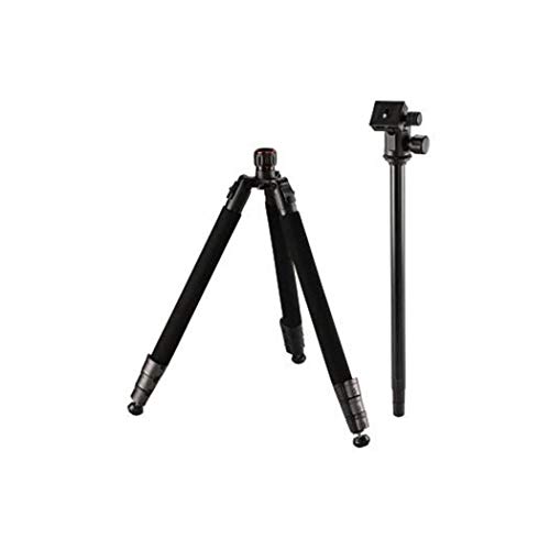 Hama Profi Duo Digitale Film/Kameras mit 3 Füßen, Schwarz, Stativ (Digitalkameras, 8 kg, 3 Füße, 170 cm, Schwarz, 57 cm) – Bild 3