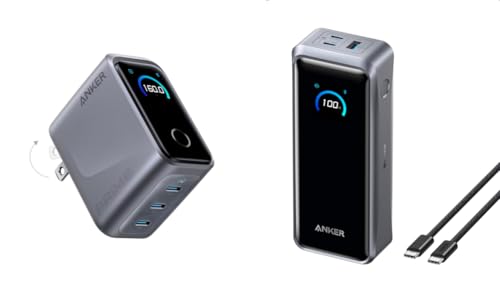 Anker Prime PowerBank(26K,300W) Prime USB C Charger(160W)
