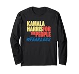 Photo Gallery signora vice presidente kamala harris per the people fearless maglia a manica Photo Gallery signora vice presidente kamala harris per the people fearless maglia a manica