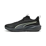 Puma Skyrocket Lite Trail Chaussures de Course Unisexes Noir/Gris foncé/Apple Spritz, 42 EU, Puma Black Cool Dark Gray Apple Spritz, 44 EU