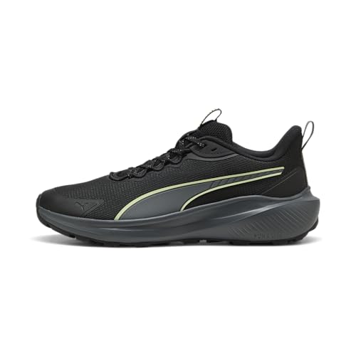 Puma Skyrocket Lite - Tenis Unisex para Correr por Carretera, Color Negro y Gris Oscuro, Apple Spritz, Talla 8 de Reino Unido, Puma Negro Cool Gris Oscuro Apple Spritz, 42 EU