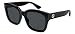 Produktbild GUCCI Womens GG1338S Sunglasses, Black-Black-Smoke, 54