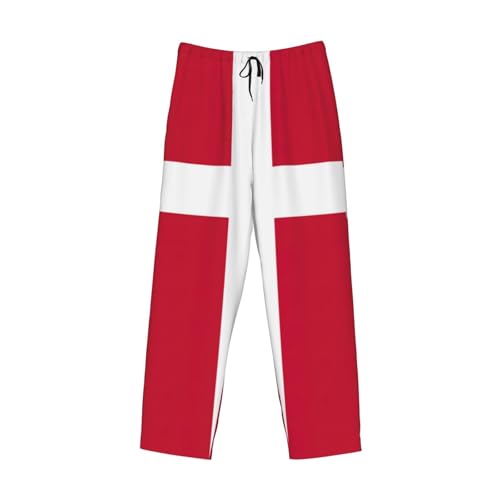 Pantalon de pyjama imprimé drapeau danois idéal pour vos vacances - 4