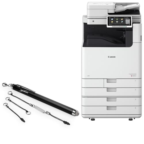 BoxWave Stylus Pen Compatible with Canon imageRUNNER Advance DX C5840i - EverTouch Capacitive Stylus, Fiber Tip Capacitive Stylus Pen - Jet Black