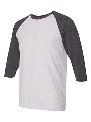 Jerzees 601RR t-shirt anti-transpiration contre les irritations White Black Heather S