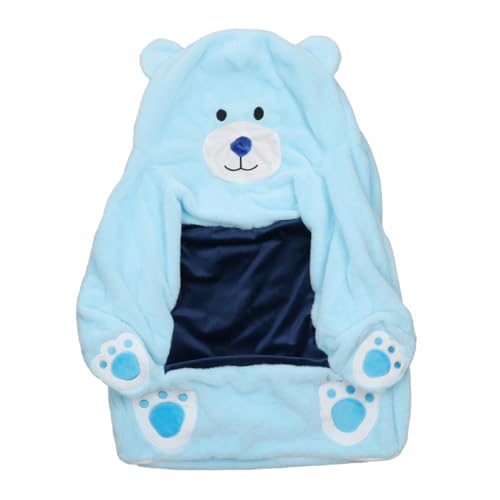 Bvdfgk Funda Elástica para Sofá Infantil, Funda para Silla Cómoda con Dibujos Animados, Funda para Sillón O Cama para Sala de Estar O Sala de Juegos, Oso, Individual