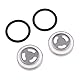 B Baosity 4 STK. Motorrad Φ18mm Schauglas Ölschauglas mit Dichtung für Bremspumpe Bremszylinder