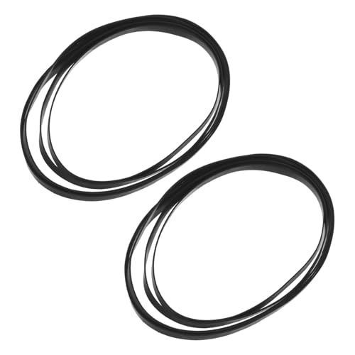 ULDIGI 40pcs Cassette Repair Rubber Drive Belts for Recorders Mixed for Maintenance and Restoration Compatible Various Cassette Players and Tape Machines