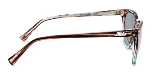 Hobie Monica Polarized Rectangular Sunglasses, 56MM3