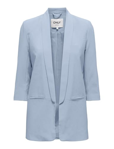ONLY Women's ONLELLY 3/4 Life TLR NOOS Blazer, Kentucky Blue,36