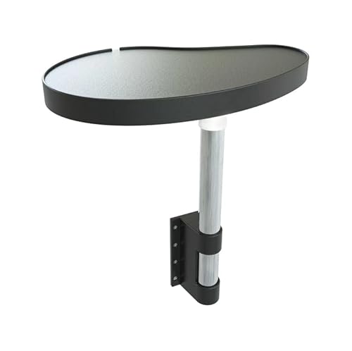 MySpaCover Caddy Tray for Hot Tub and Spa Accessories, Adjustable and Rotating Side Table Tray, Keep Snacks and Drinks Handy and Dry, Fits Any Spa and Hot Tub