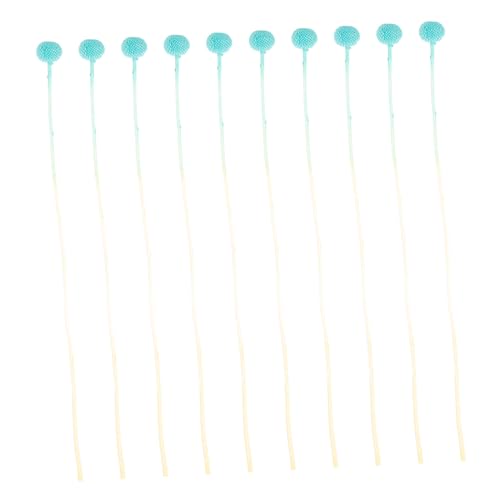 GARVALON 10 piezas Flores Secas Craspedia para Decoración miniatura 1