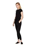 VERO MODA Damen Stoffhose Eva Paperbag Highwaist Bindegürtel 10205932 Black XS/32