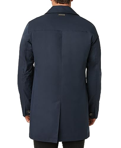 Vince Camuto Men's Trench Coat, Blue, X-Large3