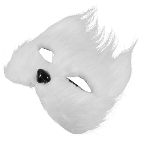 BESPORTBLE Fox Mask for Masquerade and Carnival Parties Creative Costume Prop for Cosplay Lightweight and Fashionable Half Face Design for Halloween and Festivals