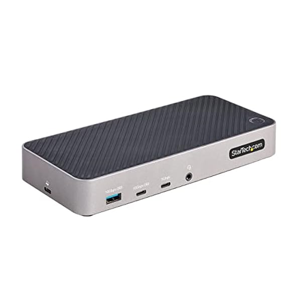 USB-C Triple Monitor Docking Station - Triple HDMI/DP 4k USB C Dock - 5X USB-hubb - GbE - 100W PD - Universal Docking Station med flera skärmar - kompatibel med Thunderbolt 3/4 (116E-USBC-DOCK)