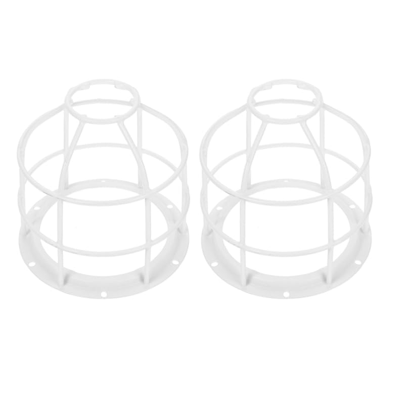 DOITOOL Light Bulb Protective Cage, 5.7inch Explosion-Proof Wire Mesh Lamp Cover, Light Bulb Cage Guard, Industrial Protective Covers for Workshop Ceiling and Signal Lamps