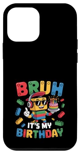 Bruh It's My Birthday �r���f�B���O�u���b�N �j�̎q �a���� �X�}�z�P�[�X iPhone 12 mini �p