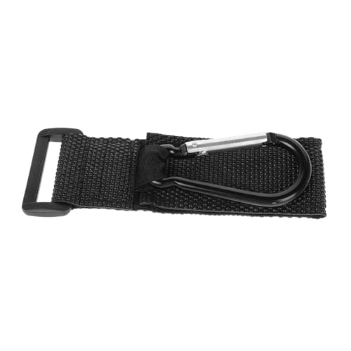 Vaguelly Bicycle Handlebar Straps Universal Carabiner Hook No Drilling Multifunctional for Bikes Scooters Carts