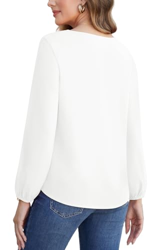 Image of Women's Sleeveless Chiffon Tank Top Business Casual Blouse Tunic Top