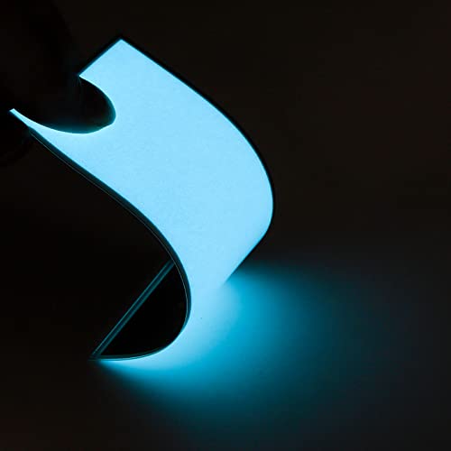 Ygmylandbb EL Panel Electroluminescent Light Sheet Backlight Decorations Light Neon Sheet 12 cm x 5 cm (4.8" x 2.0") ON/Slow Flash/Fast Flash - Image 2