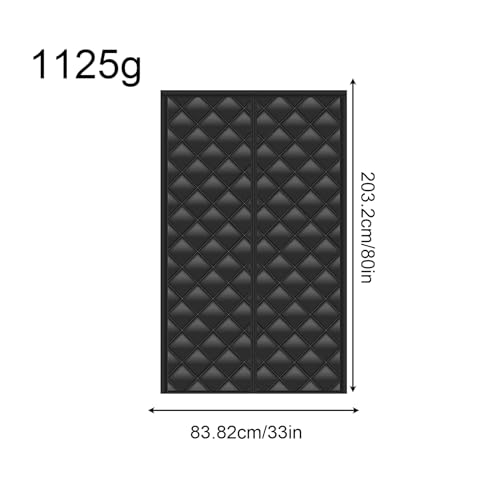 Rideau isolant camping-car imperméable au vent et couverture magnétique - 6