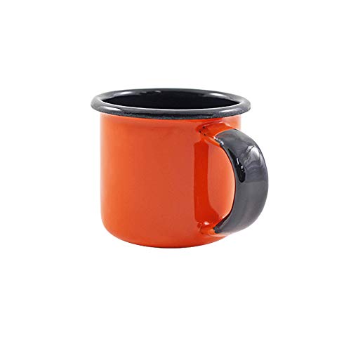 Caneca 4,5 Esmaltado Laranja 70 ml - Ewel
