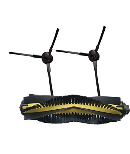 WuYan - 1 cepillo de rodillo principal + 2 cepillos laterales de repuesto para aspiradora Ilife v7s V7 v7s Pro Robot aspiradora, accesorios de repuesto