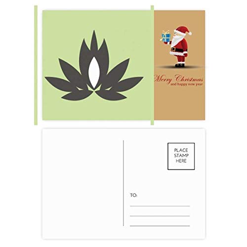 Cartes postales bouddhistes lotus chinois et Pere Noel x20