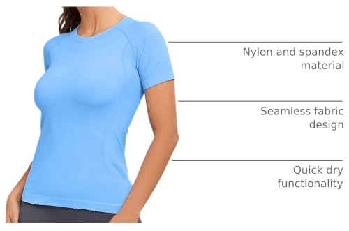 Image of MathCat Seamles Workout Shirts for Women