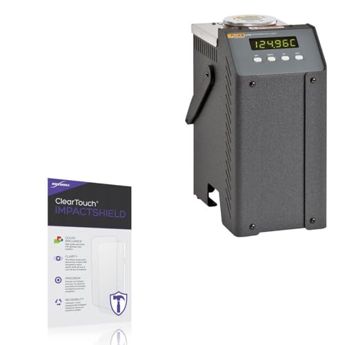 BoxWave Screen Protector Compatible with Fluke Calibration 7102 - ClearTouch ImpactShield (2-Pack), Impenetrable Screen Protector Flexible Film