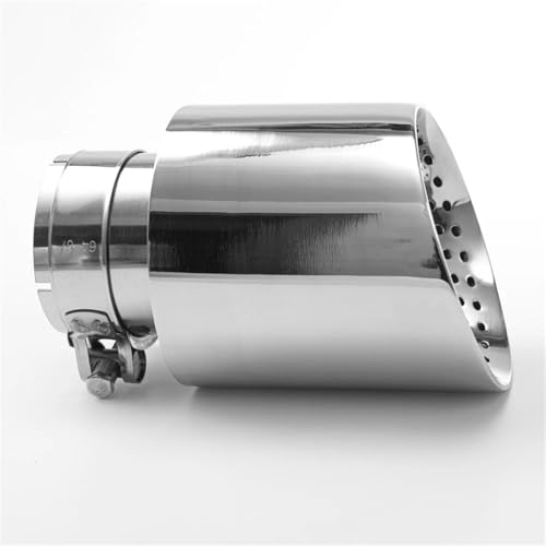 Embout de systeme d'echappement universel en acier inoxydable 304 77mm - 5