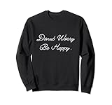 donut worry be happy tees per uomo donna ciambella felpa