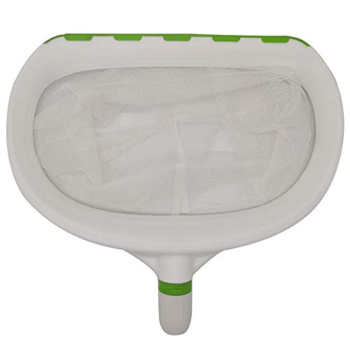 Nrpfell Fish Pond Skimmer Net Leaf Skimmer Mesh Swimming Pool Fountain Spa Cleaning Tools Cleaning Garbage Net Leaf Rake Mesh Frame
