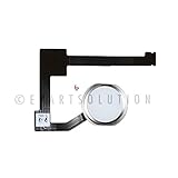 ePartSolution_iPad Mini 4 A1538 A1550 Home Button Module Flex Cable Fingerprint Sensor Flex Menu Key White Replacement Part USA Seller
