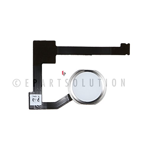 ePartSolution_ Replacement Part for iPad Mini 4 A1538 A1550 Home Button Flex Cable Menu Key Button White USA