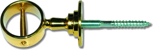 Seilflechter Supports intermédiaires pour câbles de main courante, Ø 35 mm, laiton de qualité supérieure, support de corde pour câbles d'escalier et...
