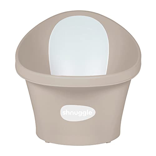 Shnuggle Newborn Baby Bath | Built in Support Bump and Soft Backrest | Suitable from Newborn | Bath Seat Support…