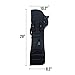 Silfrae Tactical Shotgun Rifle Scabbard Bag Shoulder Bag (Black)